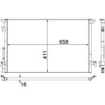 Kondensator, Klimaanlage AC 294 000S Kondensator, Klimaanlage AC 294 000S