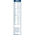 Bosch Wischerblatt 500U 3397004583 Bosch Wischerblatt 500U 3397004583