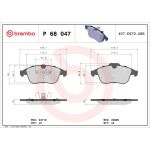 BREMBO Bremsklötze VA P 68 047 BREMBO Bremsklötze VA P 68 047
