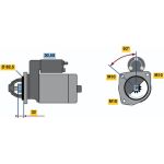 Bosch Starter 0 986 015 930 Bosch Starter 0 986 015 930