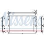 Nissens Wasserkühler PKW 67359 Nissens Wasserkühler PKW 67359