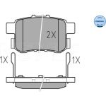 Bremsbelagsatz Honda T. Accord 08- Mit Sensor 025 244 3514/W Bremsbelagsatz Honda T. Accord 08- Mit Sensor 025 244 3514/W