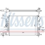 Nissens Wasserkühler PKW 630725 Nissens Wasserkühler PKW 630725