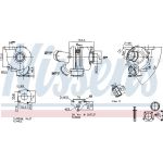 NISSENS Turbolader 93729 NISSENS Turbolader 93729