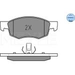 MEYLE Bremsbelagsatz Fiat Doblo 00 252384218 MEYLE Bremsbelagsatz Fiat Doblo 00 252384218
