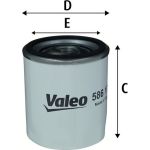 586175 Valeo Ölfilter 586175 586175 Valeo Ölfilter 586175