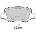 Valeo Bremsbelagsatz 598583