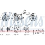 NISSENS Turbolader 93078 NISSENS Turbolader 93078