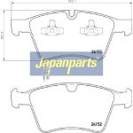 Japanparts Bremsbeläge PA-0531AF Japanparts Bremsbeläge PA-0531AF