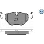 Bremsbelagsatz Bmw T. E36 316-328 09/90-2000 025 216 0717/PD Bremsbelagsatz Bmw T. E36 316-328 09/90-2000 025 216 0717/PD