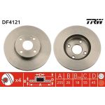 Bremsscheibe Mazda P. Mx-5 DF4121 Bremsscheibe Mazda P. Mx-5 DF4121