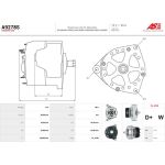 A9278S AS-PL Lichtmaschine (Generator) A9278S A9278S AS-PL Lichtmaschine (Generator) A9278S