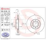 12 481 032 Bremsscheibe VA 09.9145.11 12 481 032 Bremsscheibe VA 09.9145.11