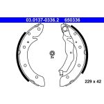 ATE Bremsbacken 03.0137-0336.2 ATE Bremsbacken 03.0137-0336.2