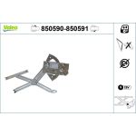 VALEO 850591 Fensterheber VALEO 850591 Fensterheber