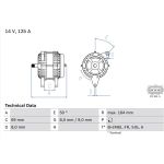 Lichtmaschine 0 986 049 181