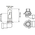 1987302153 Bosch HB4 12V 51W PURE LIGHT 1987302153 1987302153 Bosch HB4 12V 51W PURE LIGHT 1987302153