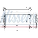 Wasserkühler PKW 61707 Wasserkühler PKW 61707
