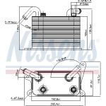 Nissens Ölkühler PKW 90841 Nissens Ölkühler PKW 90841