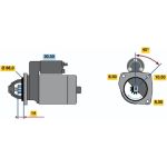 Bosch Starter 0 986 011 830 Bosch Starter 0 986 011 830