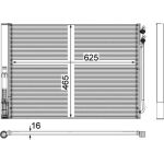 MAHLE Kondensator, Klimaanlage AC 567 000P MAHLE Kondensator, Klimaanlage AC 567 000P