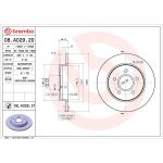 51 482 014 Bremsscheibe HA 08.A029.21 51 482 014 Bremsscheibe HA 08.A029.21