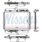 Wasserkühler PKW 606662 Wasserkühler PKW 606662