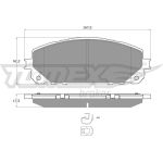 TOMEX brakes Bremsbelagsatz, Scheibenbremse TX 18-80 TOMEX brakes Bremsbelagsatz, Scheibenbremse TX 18-80