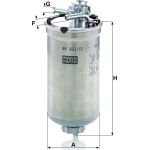 MANN-FILTER Kraftstofffilter WK 853/12 MANN-FILTER Kraftstofffilter WK 853/12