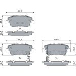 0 986 494 908 Bosch Bremsbelagsatz 0 986 494 908 0 986 494 908 Bosch Bremsbelagsatz 0 986 494 908