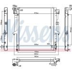 Wasserkühler PKW 628965 Wasserkühler PKW 628965