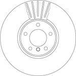 Bremsscheibe Bmw P. 3.0D E60/61/63/64 04 DF6003S Bremsscheibe Bmw P. 3.0D E60/61/63/64 04 DF6003S