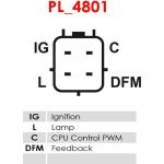 AS-PL Lichtmaschinenregler ARE6049 AS-PL Lichtmaschinenregler ARE6049