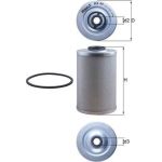 KX 44D MAHLE Kraftstofffilter KX 44D, Filtereinsatz, Höhe 143 mm – u. a. für MAN Sd, Sg, SL – OE Nummer 801150215 - l KX 44D MAHLE Kraftstofffilter KX 44D, Filtereinsatz, Höhe 143 mm – u. a. für MAN Sd, Sg, SL – OE Nummer 801150215 - l