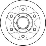 40 481 061 Bremsscheibe VA DF2788S 40 481 061 Bremsscheibe VA DF2788S