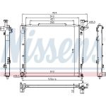 Nissens Wasserkühler PKW 66782 Nissens Wasserkühler PKW 66782