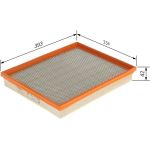 Luftfilter F 026 400 013 Luftfilter F 026 400 013