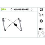 VALEO Fensterheber 850562 VALEO Fensterheber 850562