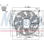 Nissens Kühlerlüfter 85067