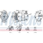 Nissens Klimakompressor 891152 Nissens Klimakompressor 891152