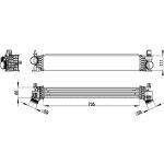 MAHLE Ladeluftkühler CI 148 000P MAHLE Ladeluftkühler CI 148 000P