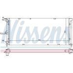 Nissens Wasserkühler PKW 651911 Nissens Wasserkühler PKW 651911