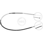 A.B.S. Handbremsseil Seilzug Festellbremse K18058 A.B.S. Handbremsseil Seilzug Festellbremse K18058