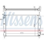 Nissens Wasserkühler PKW 620411 Nissens Wasserkühler PKW 620411
