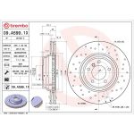 Bremsscheibe VA Xtra 09.A599.1X Bremsscheibe VA Xtra 09.A599.1X