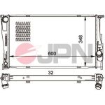JPN Kühler, Motorkühlung 60C9008-JPN JPN Kühler, Motorkühlung 60C9008-JPN