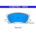 Bremsbelagsatz Lexus P. Rx 3,0-3,5 03-08 13.0460-5750.2 Bremsbelagsatz Lexus P. Rx 3,0-3,5 03-08 13.0460-5750.2