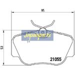 Japanparts Bremsbeläge PA-0413AF Japanparts Bremsbeläge PA-0413AF