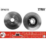 TRW Bremsscheibe DF4272 TRW Bremsscheibe DF4272