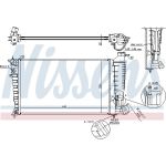 Nissens Wasserkühler PKW 61379 Nissens Wasserkühler PKW 61379